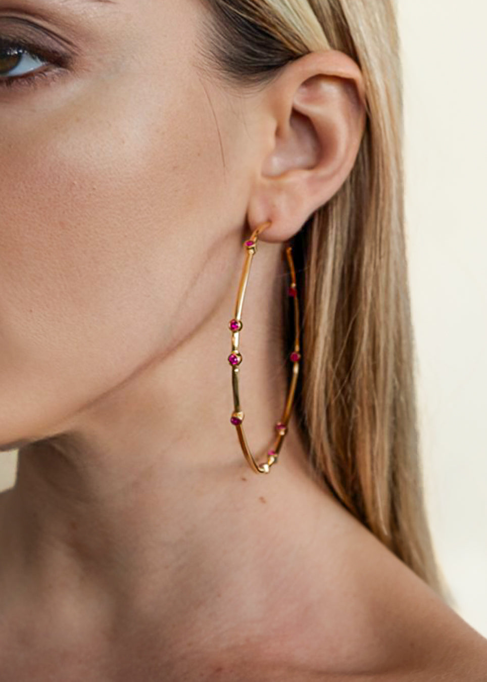 Eclipsia Handmade Earrings Gold