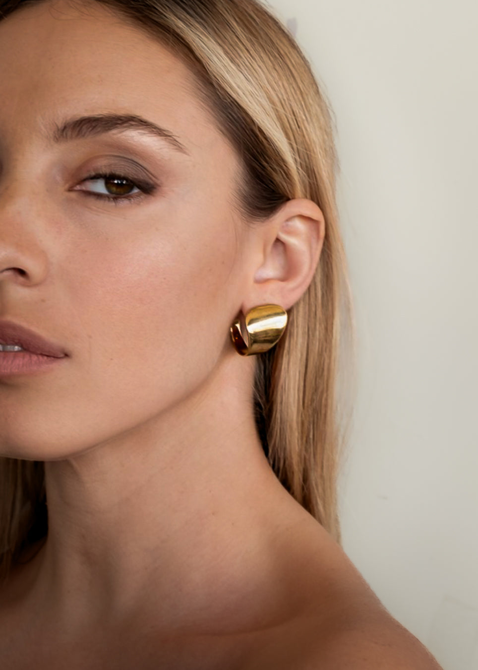 Embrace Handmade  Earrings  Gold