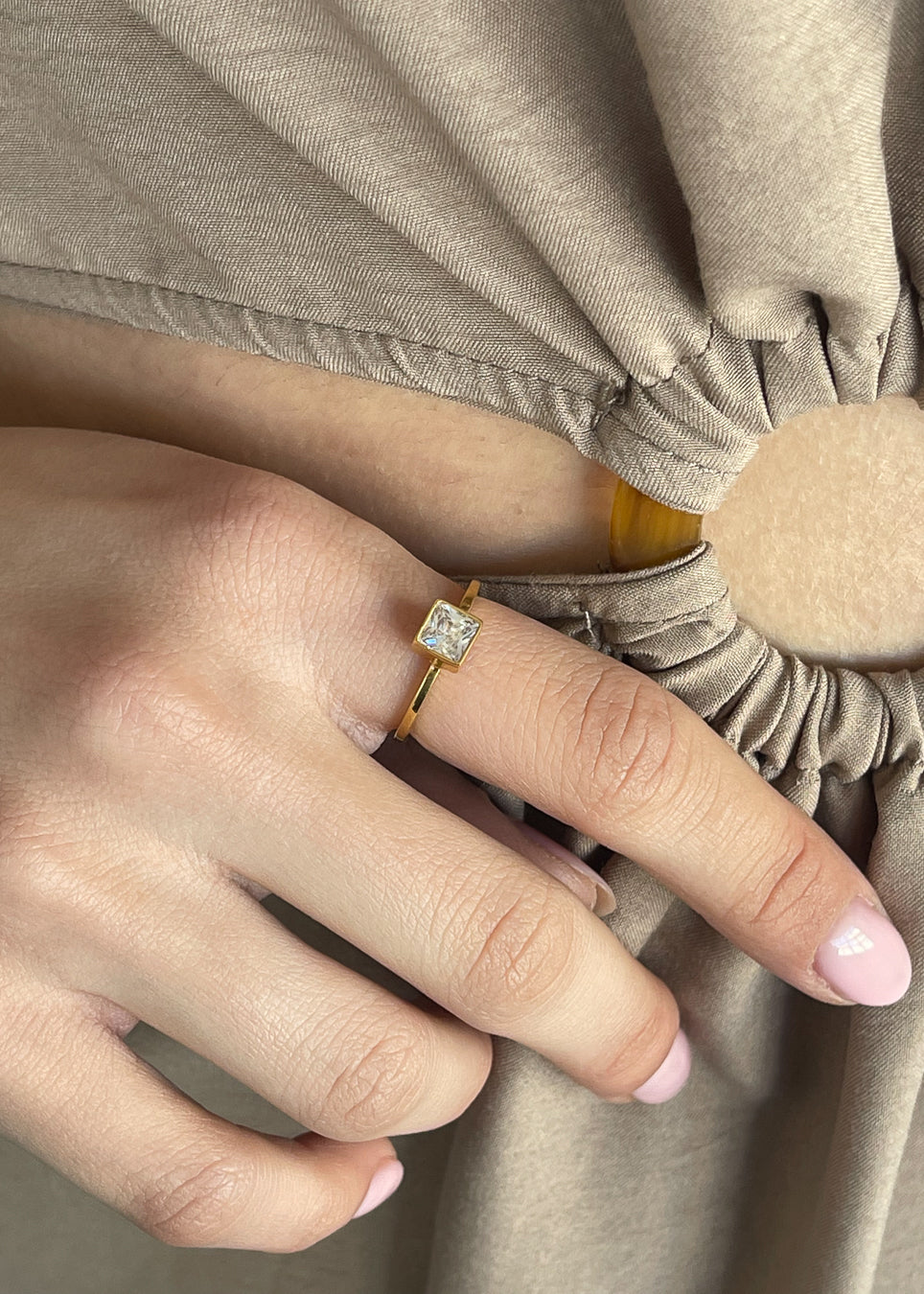 Juno Handmade Ring Gold
