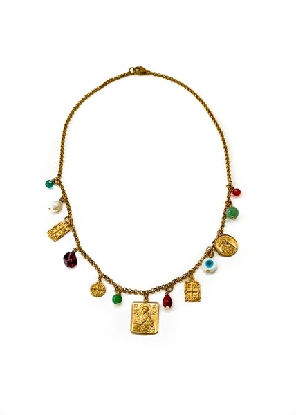 Miriam Handmade Necklace Gold