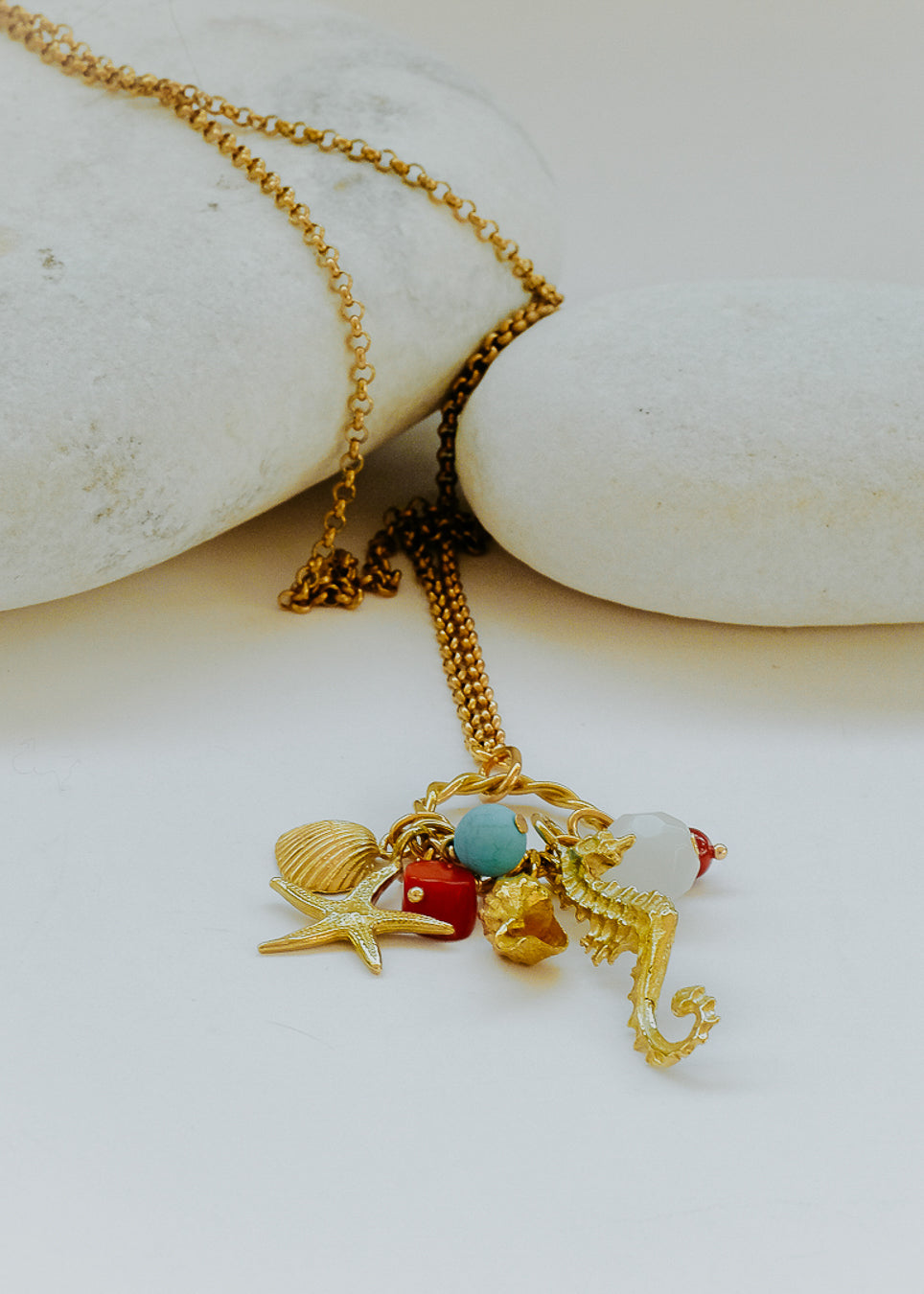 Ondine Handmade Necklace Gold