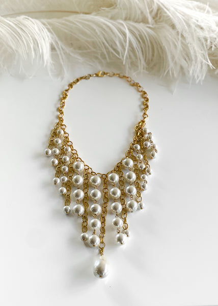Persa Handmade Necklace Gold
