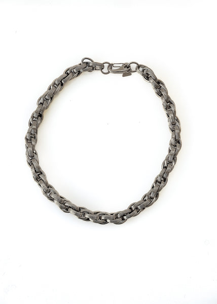 Rob Chain Necklace Silver