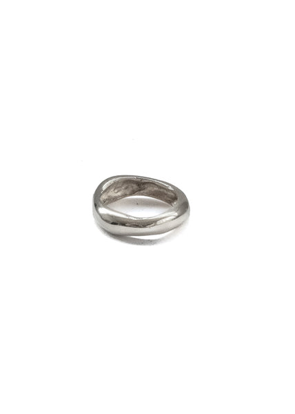 Stem Handmade Ring Silver