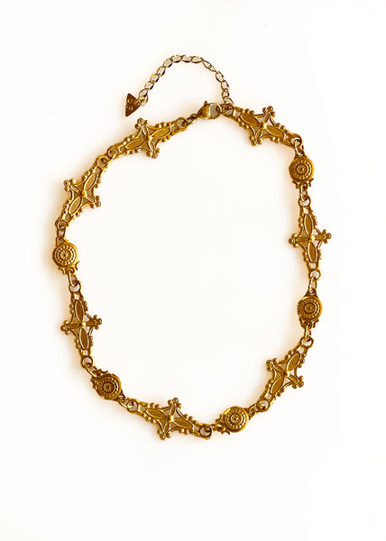 Agnus Handmade Necklace Gold